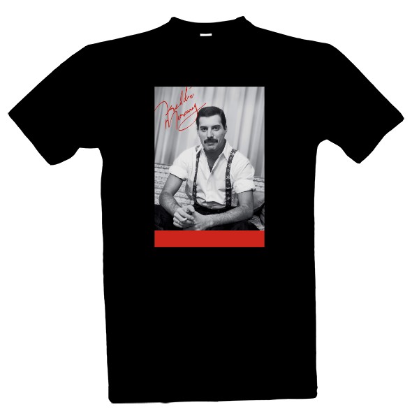 Tričko s potiskem Freddie Mercury 