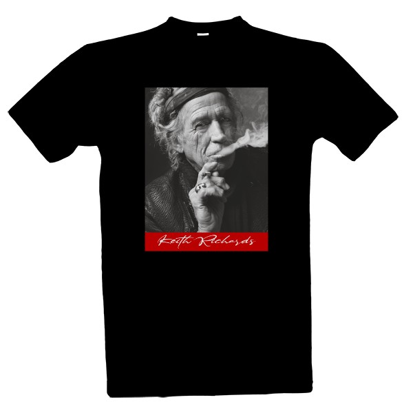 Tričko s potiskem Keith Richards