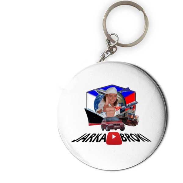 Přívěšek s otvírákem s potiskem KEY Jarka Broki